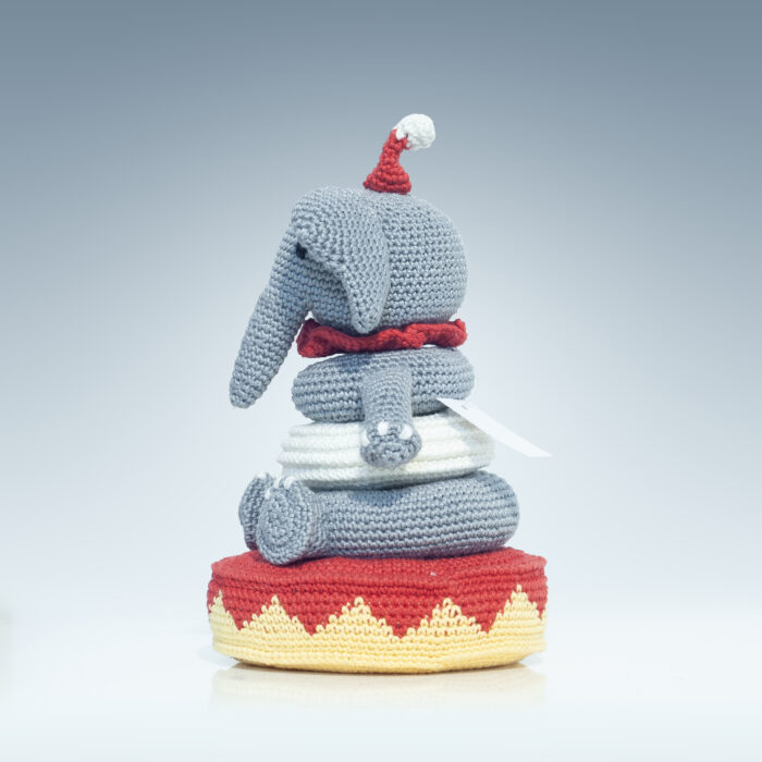 Torre Elefante in Cotone - Gioco Smontabile per Bambini - immagine 7