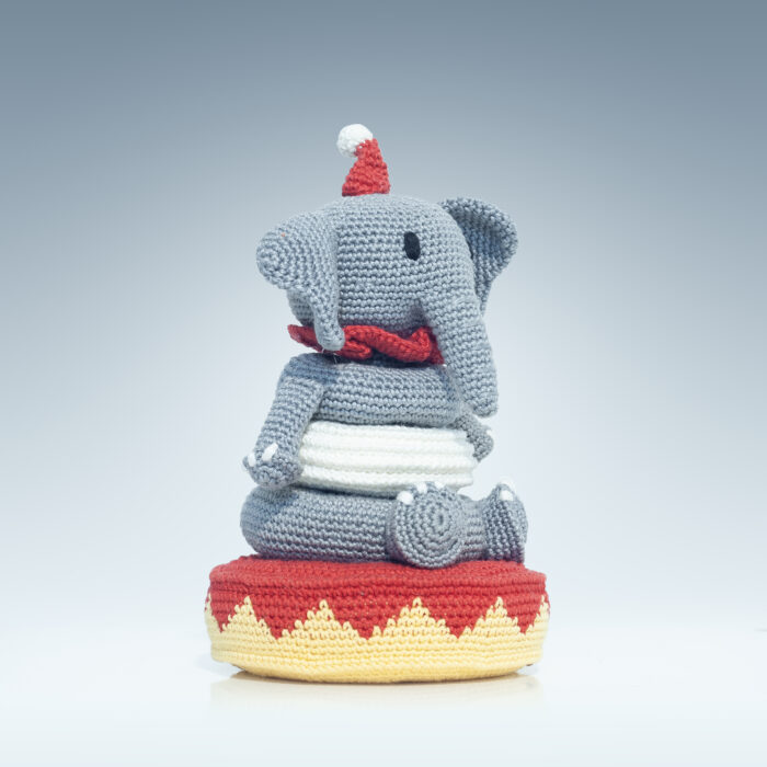 Torre Elefante in Cotone - Gioco Smontabile per Bambini - immagine 4